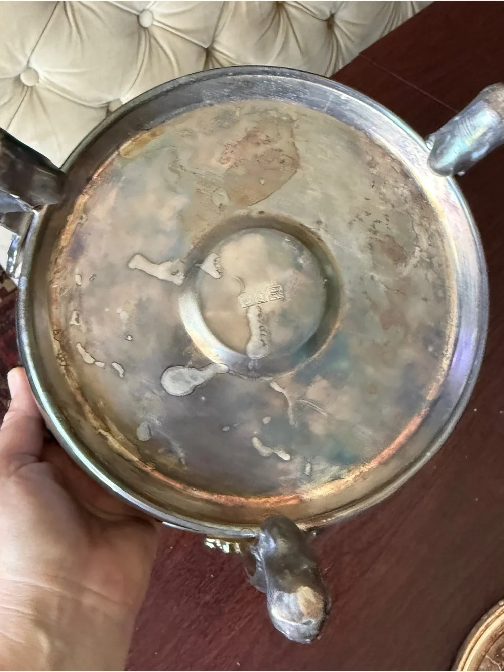 Silver Plated Chafing Dish With Anchor Hoching 2QT Baking Dish